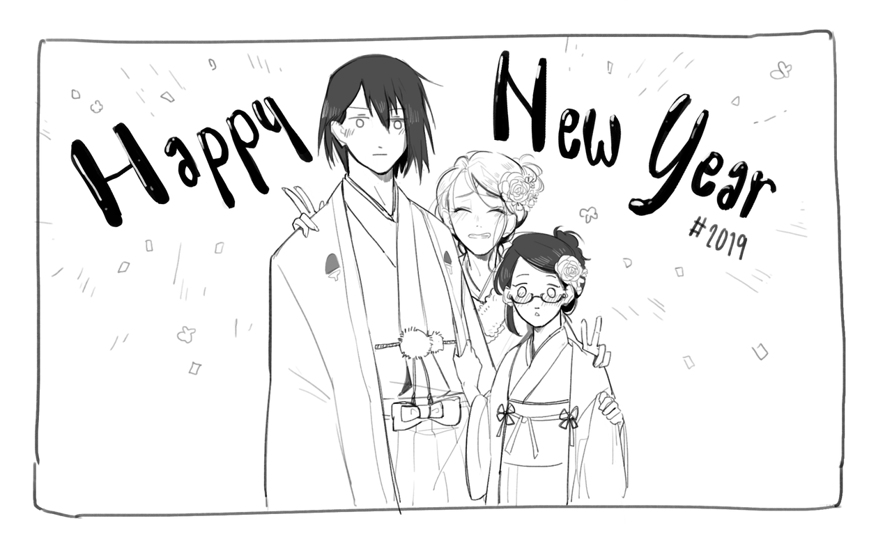 bookatic:  Happy new year 2019  :D