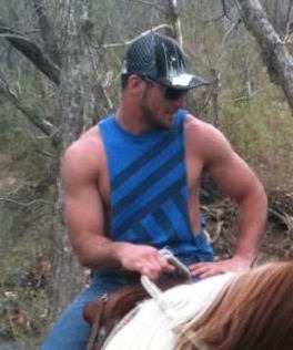 subpadre90:  His future sister-in-law was pissed. He was late for the rehearsal, and then when He showed up it was on a horse, and He was still sweaty from work and riding.All the bridesmaids were giddy around Him, and He stole all the attention from