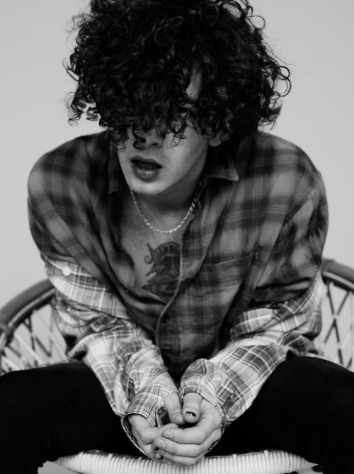 Matty Healy, by Daniyel Lowden for Wonderland Magazine