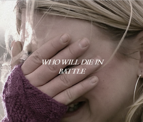 badxwolfrose:The valiant child, who will die in battle so very soon.