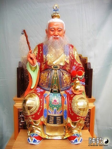 religions-of-the-world:Tai Shang Lao Jun - the Grand Pure One. He is one of the Three Pure Ones of T