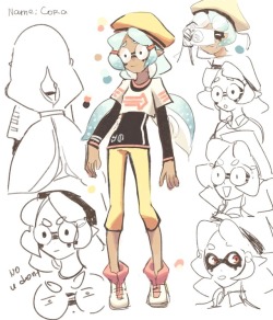 pommeplisa:  My splatoon oc who’s a photographer