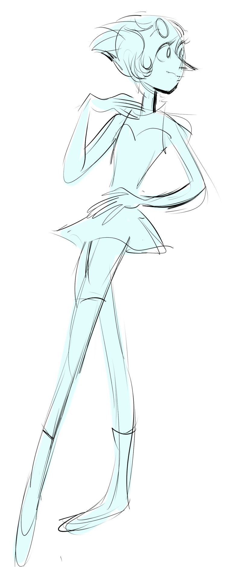 supidowagon:  pearl and garnet doodlies too for good measure 
