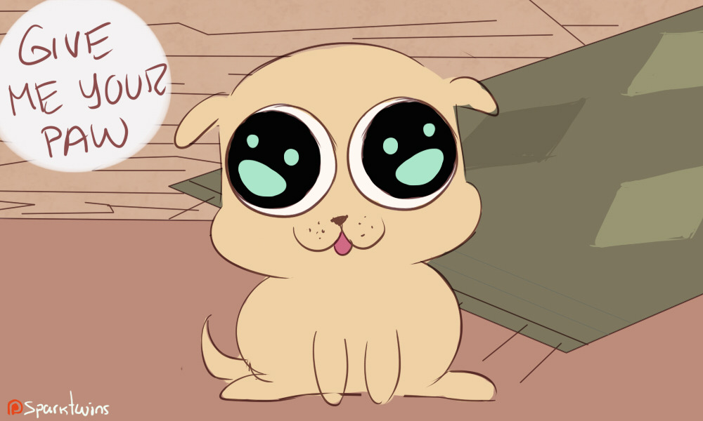 spatziline:Puppy Training (Posted first on Patreon two weeks ago!) 