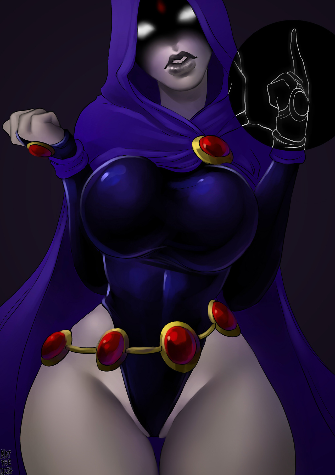 natthelich:  Someone asked me to draw Raven quite some time ago. It was about time