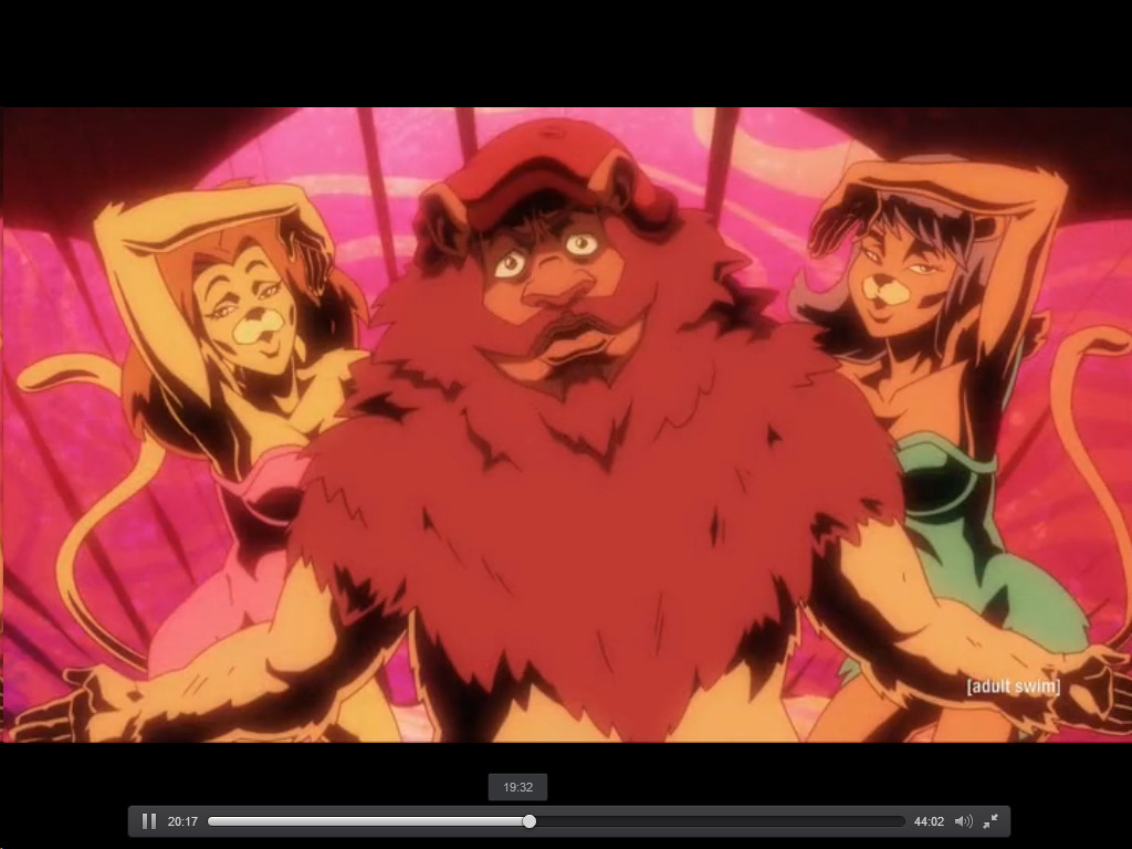 thedeedeedee:These wolf girls from the the wizz like Black Dynamite episode were