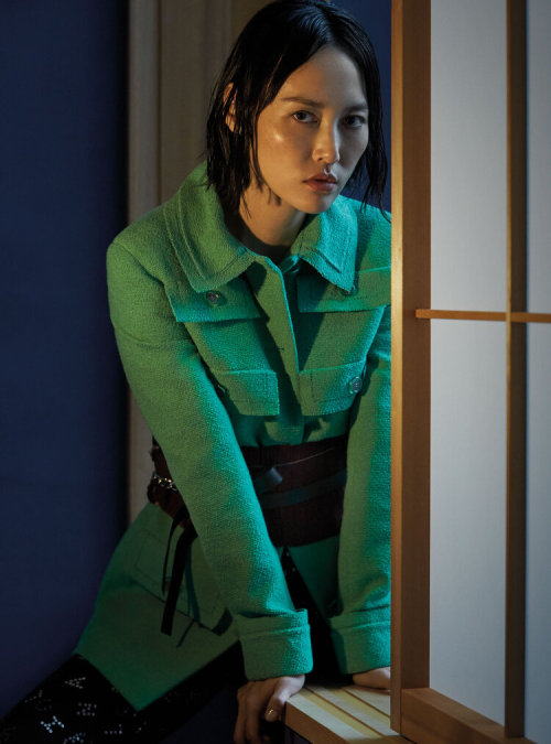 caseyklein:Rinko Kikuchi by  Wee Khim for Prestige