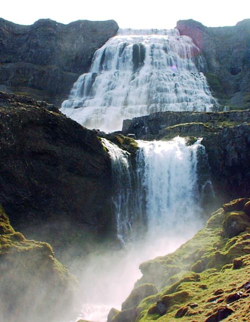 FjallfossPlummeting a total of a hundred metres in a series of seven steps, these falls are located 