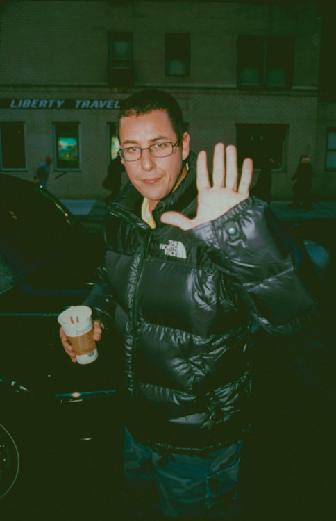 strappedarchives:Adam Sandler photographed by Jim Smeal while spotted in New York City, NY - 1999htt