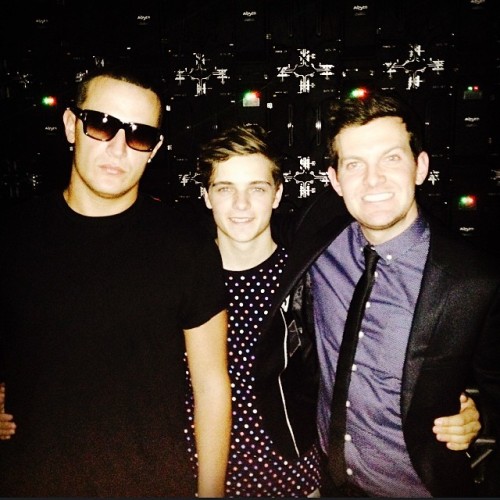 fuckyeahdjsnake:  DJ Snake x Martin Garrix x Dillon Francis at EDC Las Vegas 2014