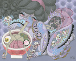 exhibition-ism:  Recent works by San Francisco based artist Junko Mizuno.