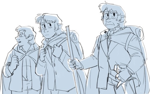 So I Had A Brainstorm Idea Last Night For An Au Of What If Bilbo Wasnt As Old As He Was By Lotr And He