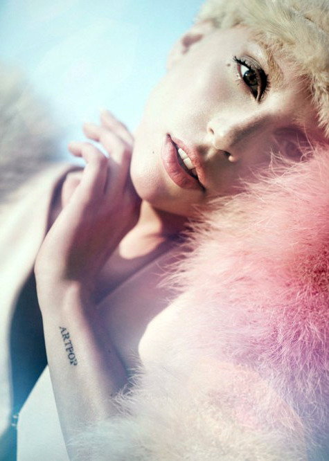 ladyxgaga:  High quality outtakes and the untagged cover from Gaga’s Elle Magazine cover spread shot by Ruth Hogben.