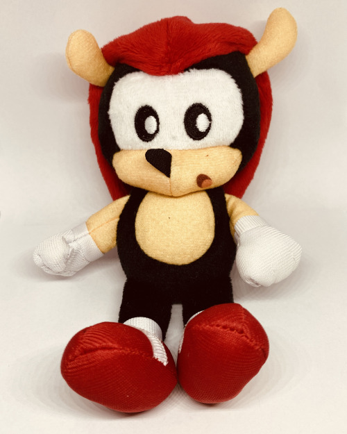 sonichedgeblog:The Jakks Pacific prototype plush of Mighty The Armadillo