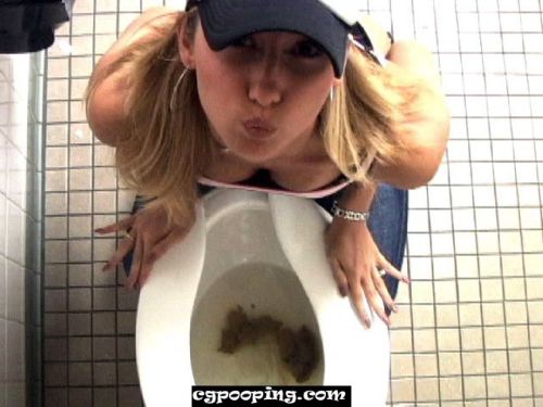 The one and only place with kinky webcams from public toilet - watch girls shitting online