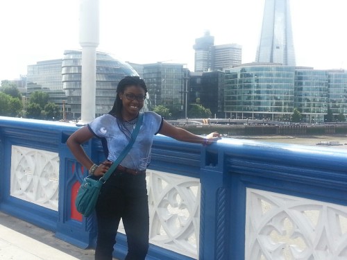 greenandcopper:  Some cute pictures of me taking my cousin round London, and me in Zambia from a couple of years ago.  Get into how adorable teen me was ♥♥♥♥