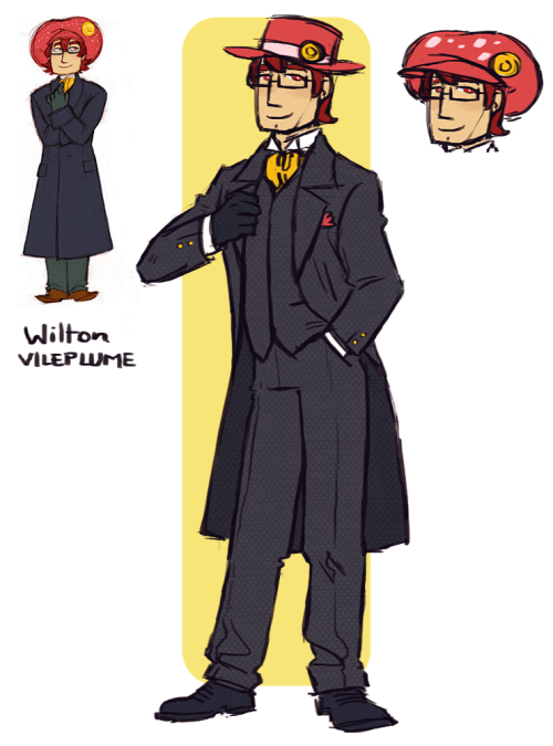 Mild improvement. I just wanted to update his outfit.Also I forgot how much I love drawings gijinkas