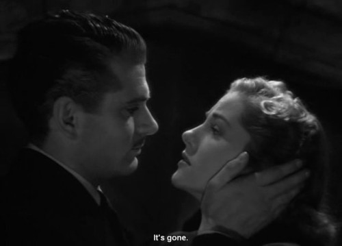 violentwavesofemotion: Rebecca (1940)dir. by Alfred Hitchcock