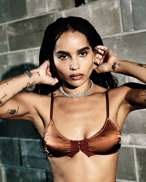 ZOË KRAVITZ FOR ANOTHER MAGAZINE.