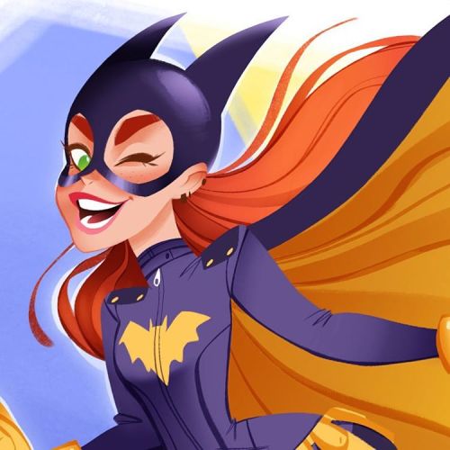 On fire doing prints for the shop this week! Here is a Sneak Peak of Batgirl