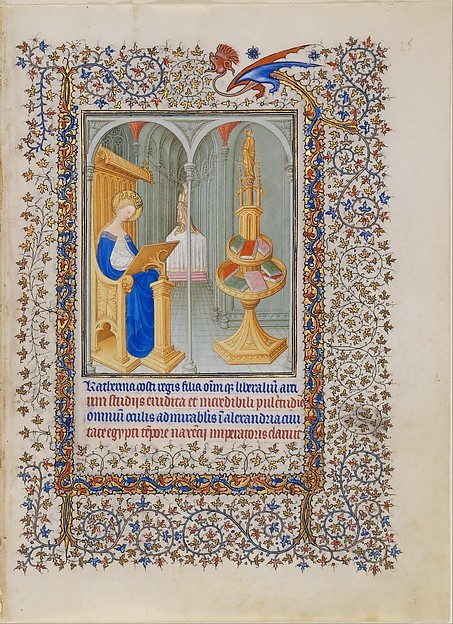 heaveninawildflower:Illuminations taken from the ‘Belles Heures’ (1405–1408/1409)ofJean de France, d