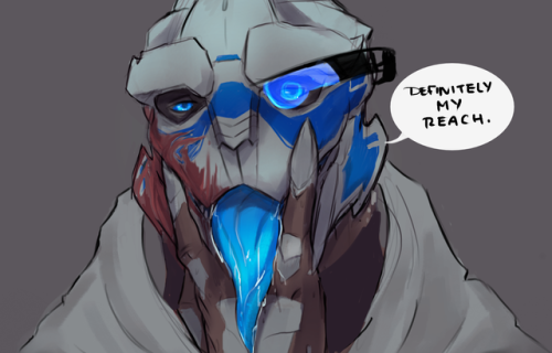 vakarian-shepard:  stormcallart:  Inspired by the text post here in which Garrus shows off. Last panel is my absolute favorite.   !!!!!!!!!!!!!!! 