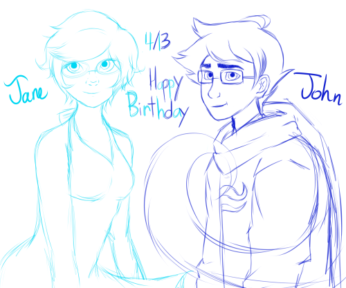 Homestuck may be over, but these two still have one heck of a Birthday to celebrate!This is a WIP, b