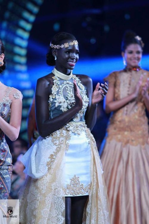 Sidi Beauty bluedogeyes:  Modong Manuela Mogga, Miss South Sudan 2013  Absolutely gorgeous.