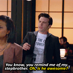 wizardfrenchfries:  Drake & Josh references in Grandfathered (se1ep15)