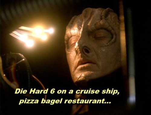 fumbledeegrumble:  douxreviews:Deep Space Nine Nine  IS THIS NOT HOW THAT SCENE WENT THOUGH