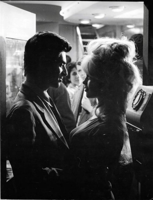 Sami Frey and Brigitte Bardot &ldquo;La vérité&rdquo; directed by Henri-George Clouzot, 1960