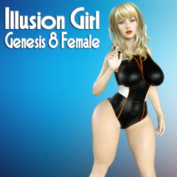  Illusion Girl Body shape is a Character