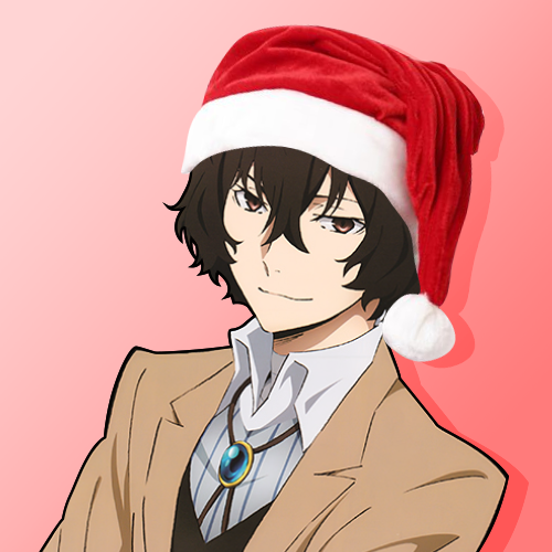 dazaaaai:bsd christmas icons!! (1/8) → dazai ❆  feel free to use with credit! ❆