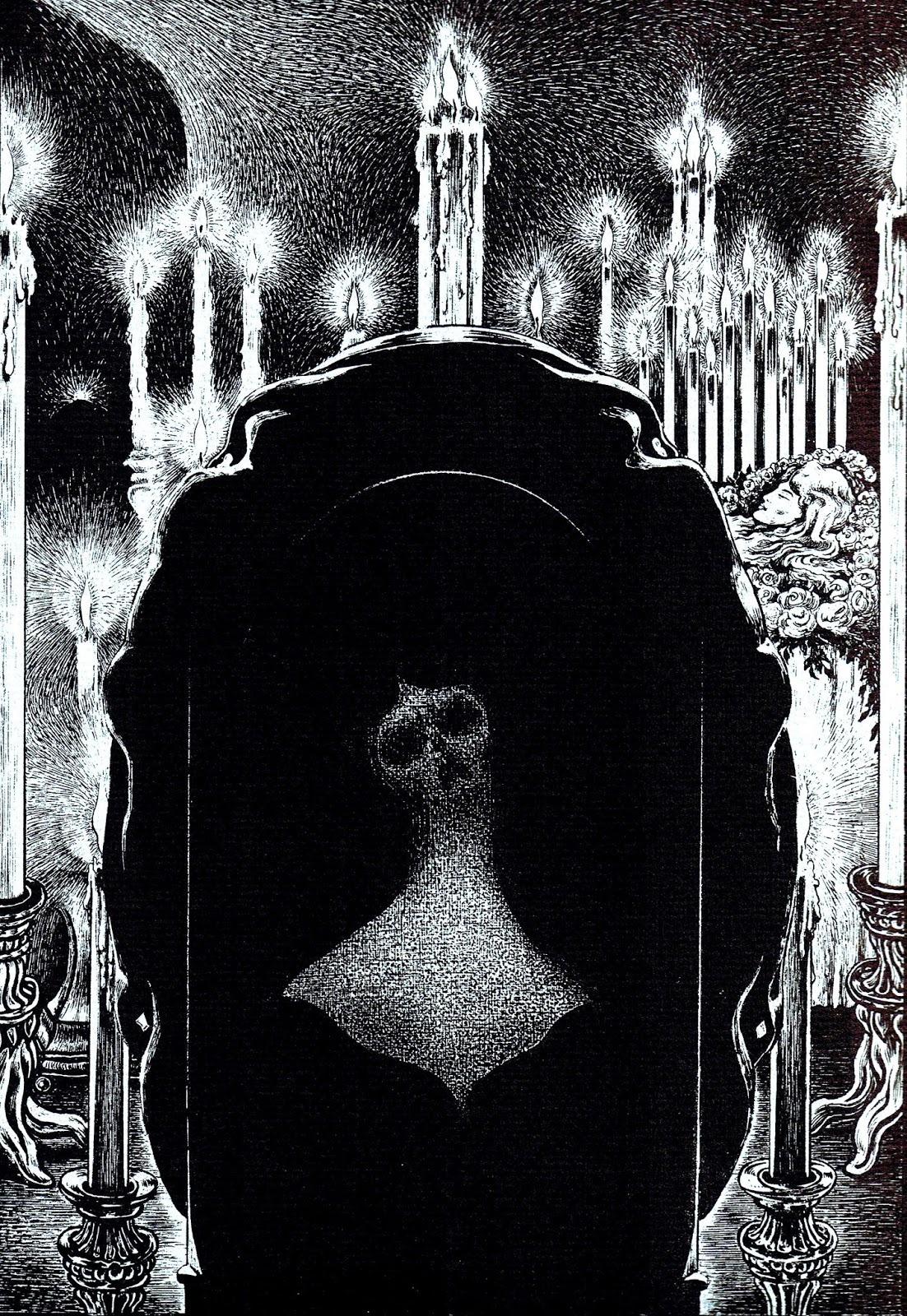 fer1972:  Today’s Classic: Edgar Allan Poe Tales Illustrated by Alberto Martini