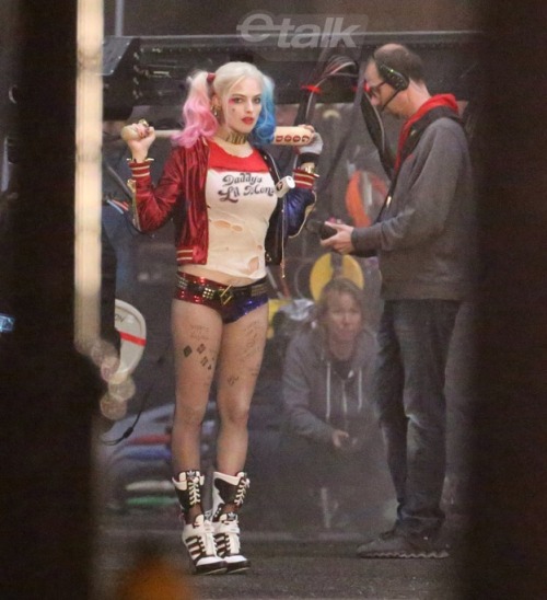 Porn vikaq:  More on set Suicide Squad photos. photos