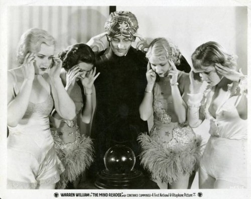 Loretta Andrews, Constance Cummings, Mayo Methot, Ruthelma Stevens, and Warren William in The Mind Reader (1933) Nudes &amp; Noises  