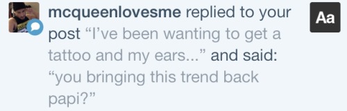 yes. solely for the purpose that I think it’ll make me feel cute again.