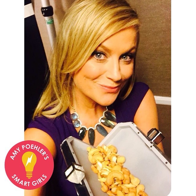 smartgirlsattheparty:  Did you guess that Smart Girl co-host Amy P. had loose cashews