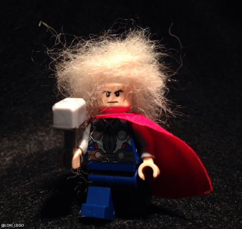 lego-loki:Exclusive images of my audition for the role of ‘Thor’