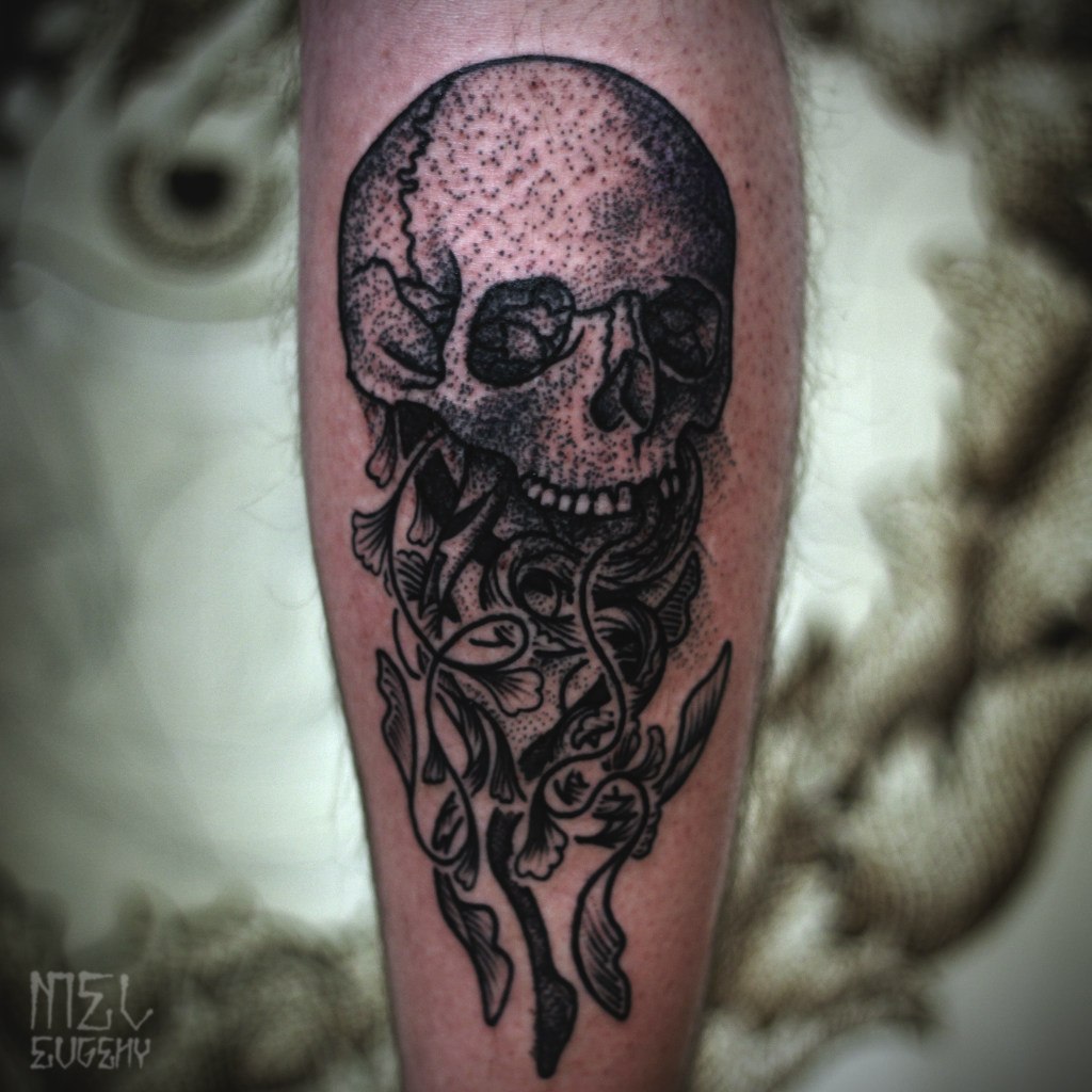 fuckyeahtattoos:  done by @evgenymel Russia,Moscow