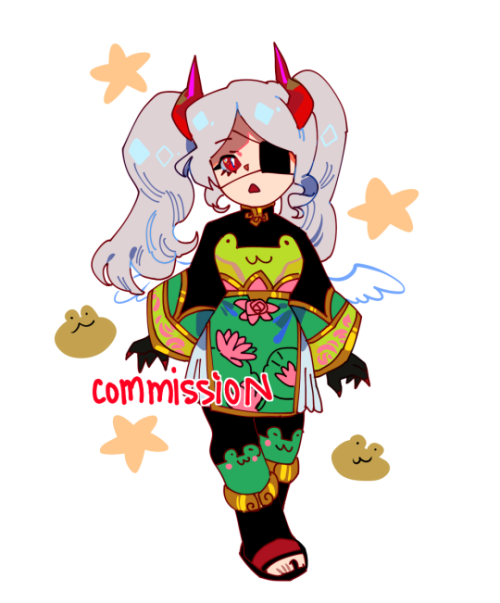 c2oh:  back to commissions yeehaw. love this outfit tbh.