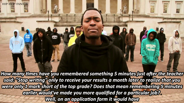 hip-hop-fanatic:  I Will Not Let An Exam Result Decide My Fate - Suli Breaks 