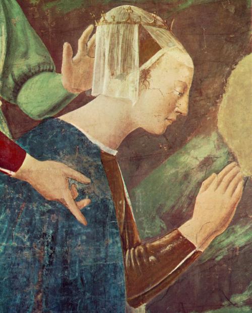 artist-francesca: Procession of the Queen of Sheba (detail), 1466, Piero della FrancescaMedium: fres