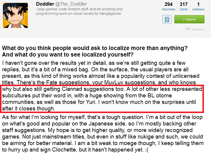 englishblgames:  A few interesting MG staff and their main programmer Doddler ‘s
