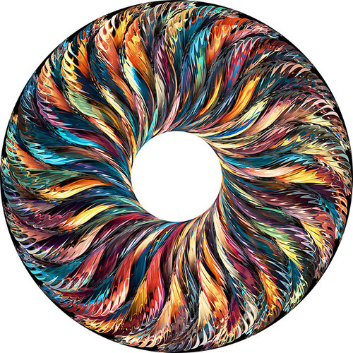unknowneditors:  Chuck Elliott - Radial / Two  Chuck Elliott is Contemporary fine artist, based in the UK. Digital, geometric and colour abstract work (facebook / flickr / twitter).  We’re Unknown Editors. Check us out on Facebook & Instagram