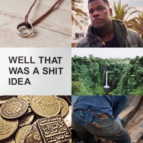 finnsreyofhope:Finnrey // Uncharted AU