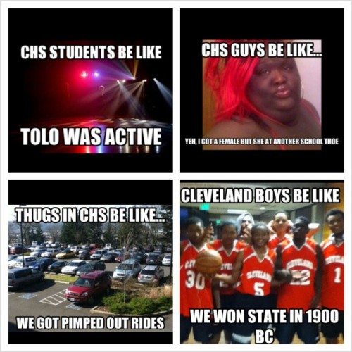 These creators of my schools Facebook page. #icannot