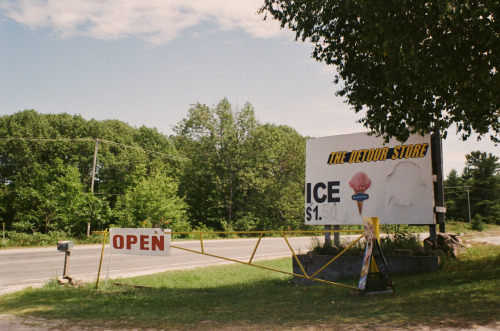 every summer, my then boyfriend and i would go on a trip deep into ontario, three hours up north fro