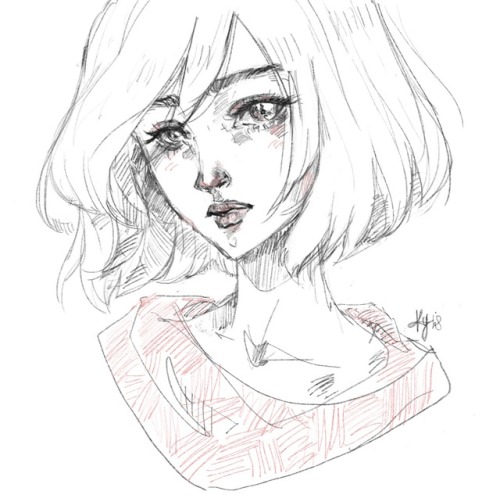 sourstarfruit:got my hands on procreate, and of course- need to draw Mikasa first :)