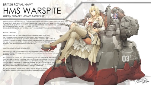 Warspite (Queen Elizabeth Class Battleship)Kantai Collection wallpaper here